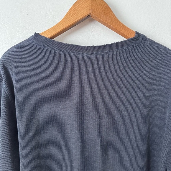 Vintage Gap 100% cotton pullover navy blue Size Medium - Picture 5 of 5